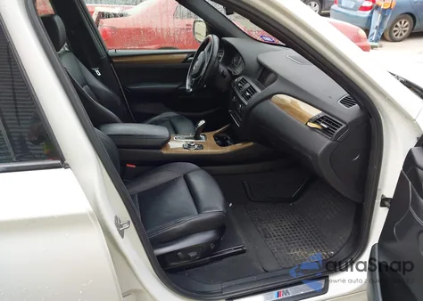 2011 BMW X3 xDrive35I z USA, uszkodzony, nr VIN 5UXWX7C54BL734971